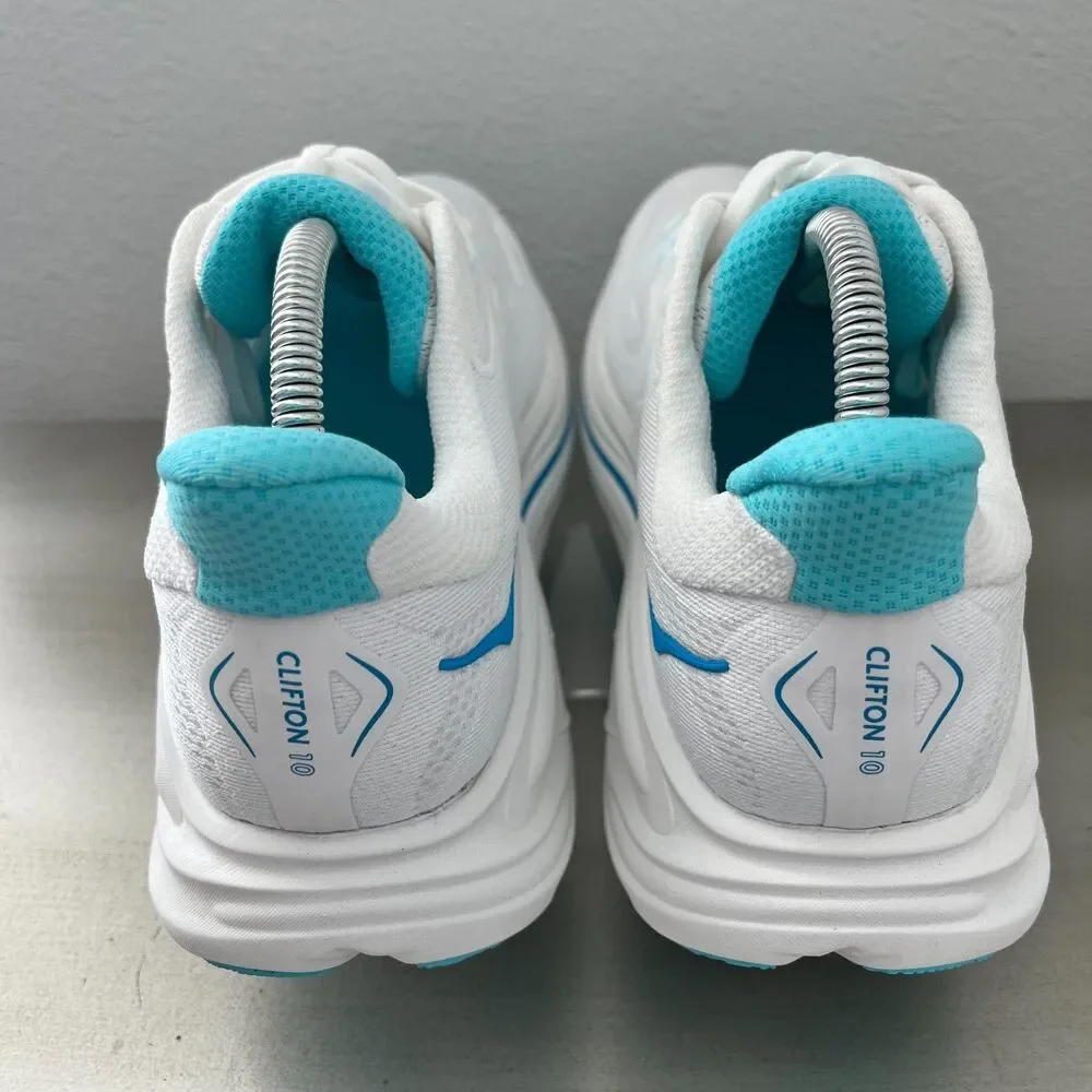 HOKA Clifton 10 Running Shoes | 1162032 VVKY | Men's 9 2E Wide | NEW
